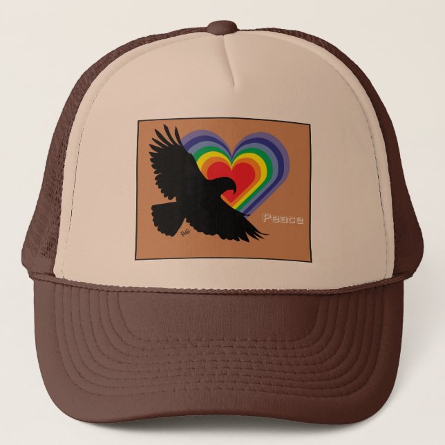 Peace for all Mütze Trucker Hat (Front)