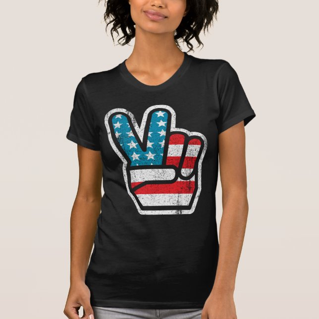 Peace For America Shirt (Front)