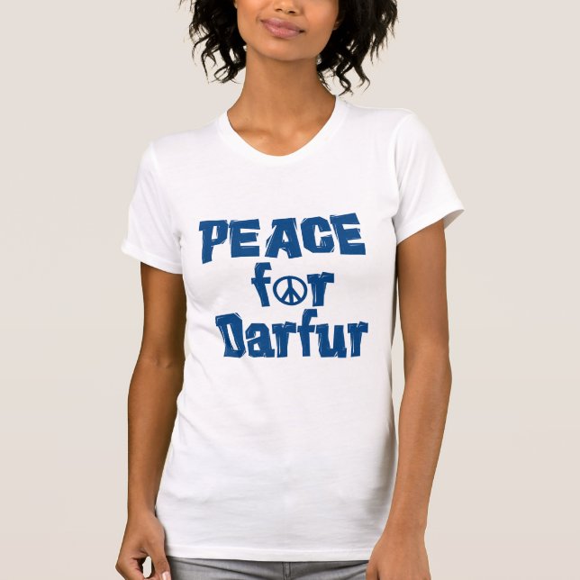 Peace For Darfur 2 T-Shirt (Front)