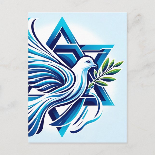 Peace For Israel Postcard (Front)