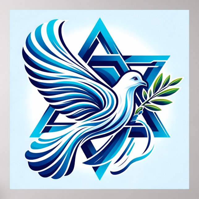 Peace For Israel Poster (Front)