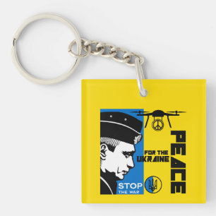 Peace For The Ukraine Key Ring