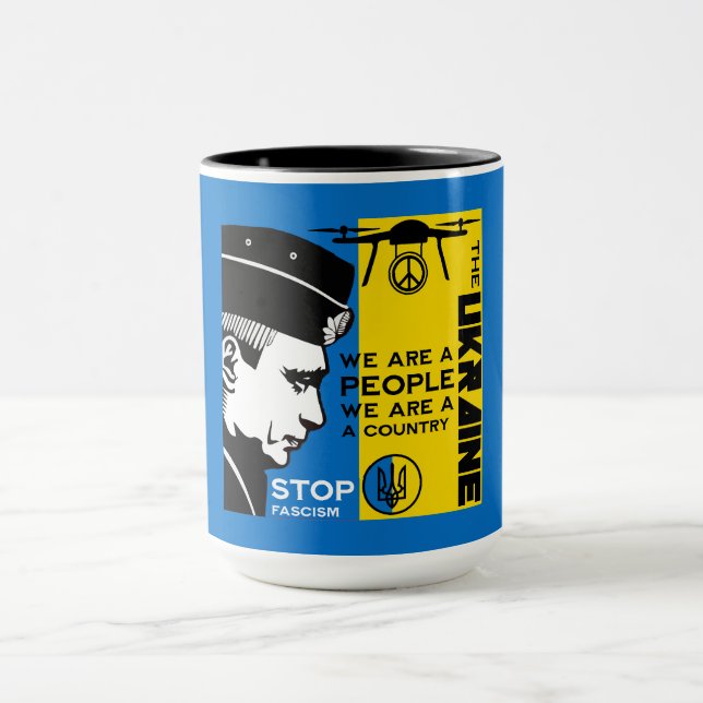 Peace For The Ukraine Mug (Center)