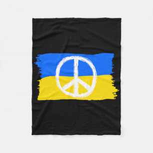 Peace For Ukraine 1 Fleece Blanket