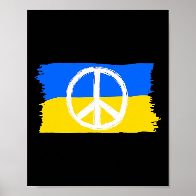 Peace For Ukraine 1  Poster (Front)
