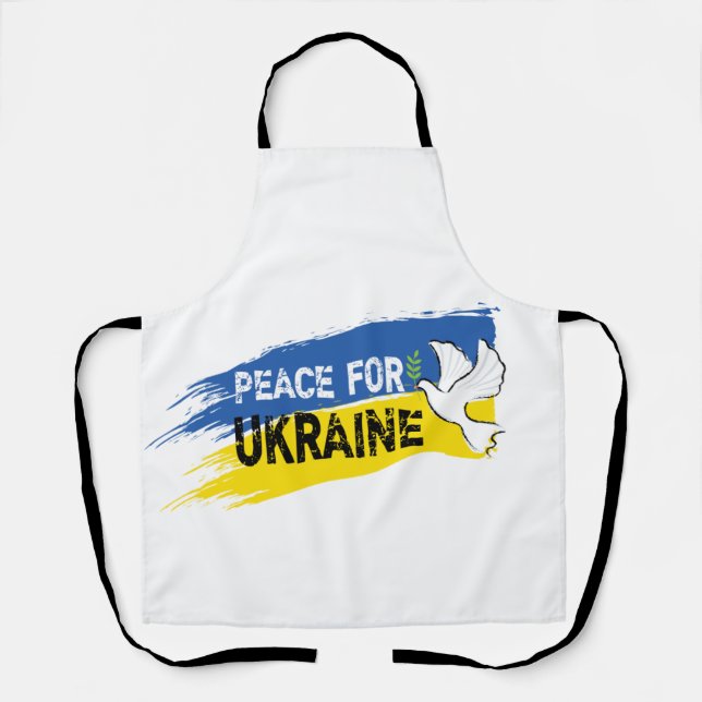 Peace for Ukraine  Apron (Front)