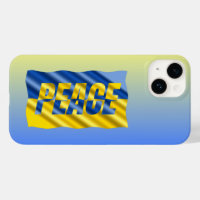 PEACE for Ukraine PEACE on Ukrainian Flag anti war