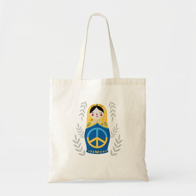 Peace for Ukraine  Tote Bag (Front)
