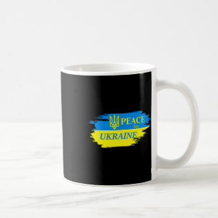 Peace For Ukraine Ukrainian Flag Ukraine Logo 1 Coffee Mug