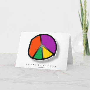 Peace for You by Gregory Gallo Holiday Card