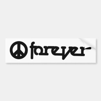 Peace Forever - Bumper Sticker