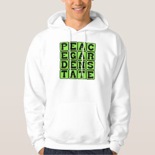 Peace Garden State, North Dakota Nickname Hoodie