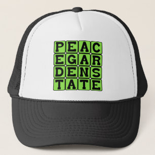 Peace Garden State, North Dakota Nickname Trucker Hat