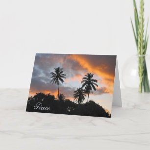 Peace - get well/encouragement card