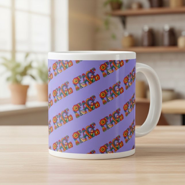 Peace Giant Coffee Mug (Creator Uploaded)