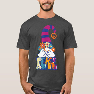 Peace Gnome Garden Fairy  T-Shirt