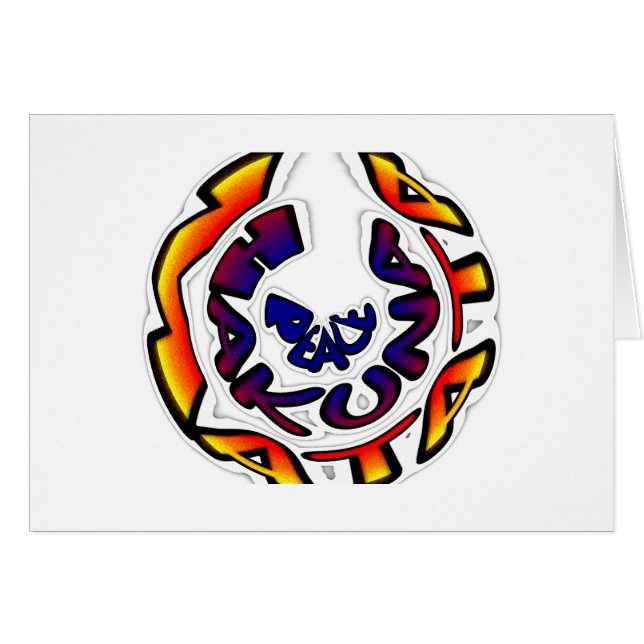 Peace Hakuna Matata Gifts (Front Horizontal)