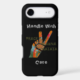 Peace hand two fingers sign