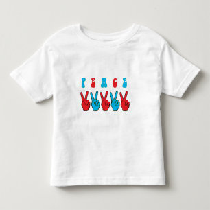 Peace Hands Toddler T-Shirt
