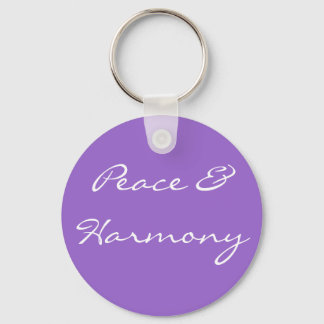 Peace & Harmony Key Ring