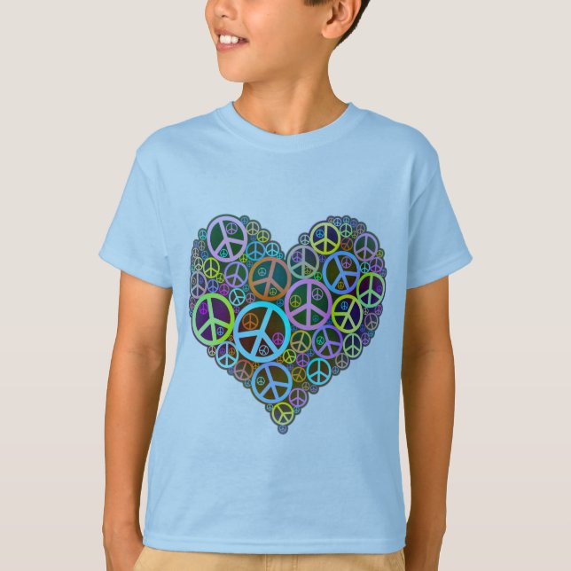 Peace Heart T-Shirt (Front)