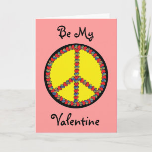Peace Heart Valentine's Day Card