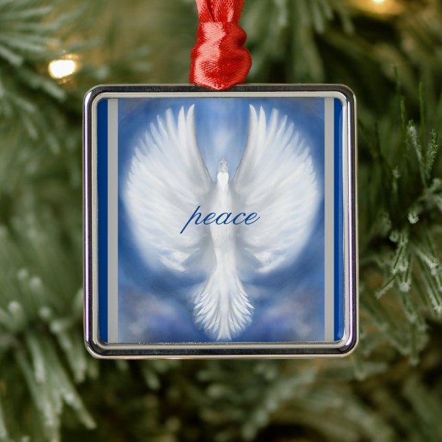 Peace Holiday Everyday Ornament Sign (Tree)