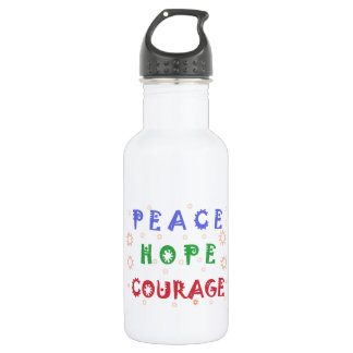 Peace Hope Courage 532 Ml Water Bottle
