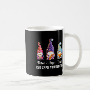 Peace Hope Love Gnomes Rsd Crps Awareness Coffee Mug