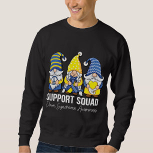 Peace hope Love gnomes support Down Syndrome Aware Sweatshirt