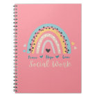 Peace Hope Love Social Work Notebook