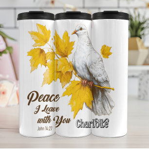 Peace I Leave With You Thermal Tumbler