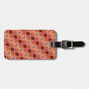Peace Ikat Zen Luggage Tag