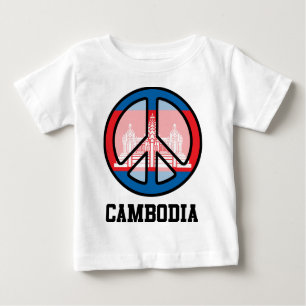 Peace In Cambodia Baby T-Shirt