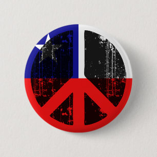 Peace In Chile 6 Cm Round Badge