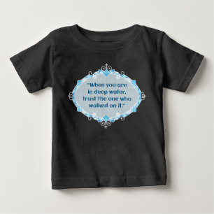 Peace in deep waters baby T-Shirt