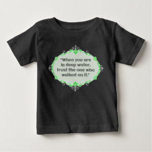 Peace in deep waters baby T-Shirt
