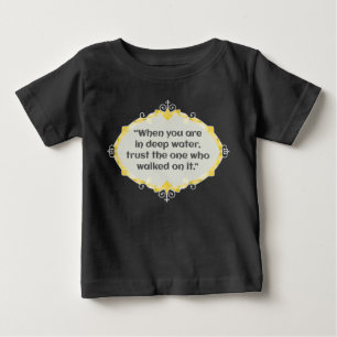 Peace in deep waters baby T-Shirt
