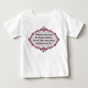 Peace in deep waters baby T-Shirt