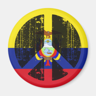 Peace In Ecuador Magnet