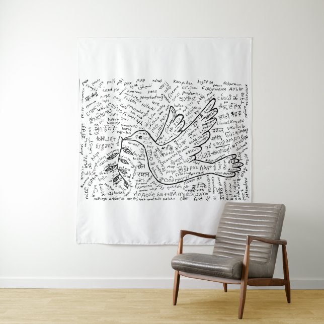 Peace in every language tapestry (In Situ)