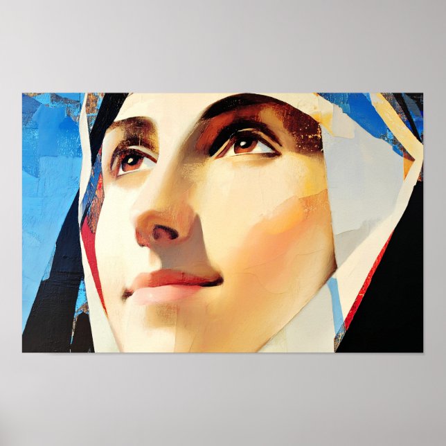 Peace in Her Gaze Poster (Front)