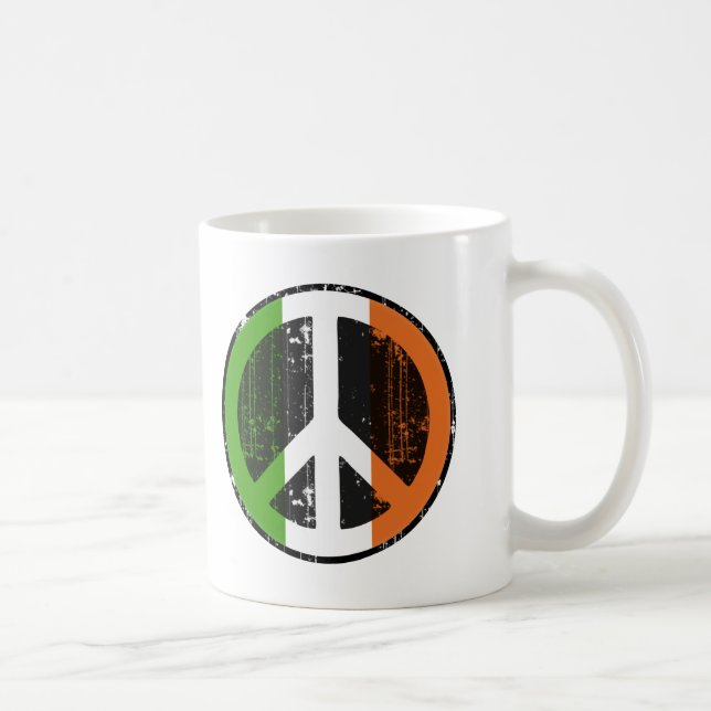 Peace In Ireland Coffee Mug (Right)