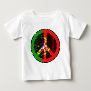 Peace In Portugal Baby T-Shirt