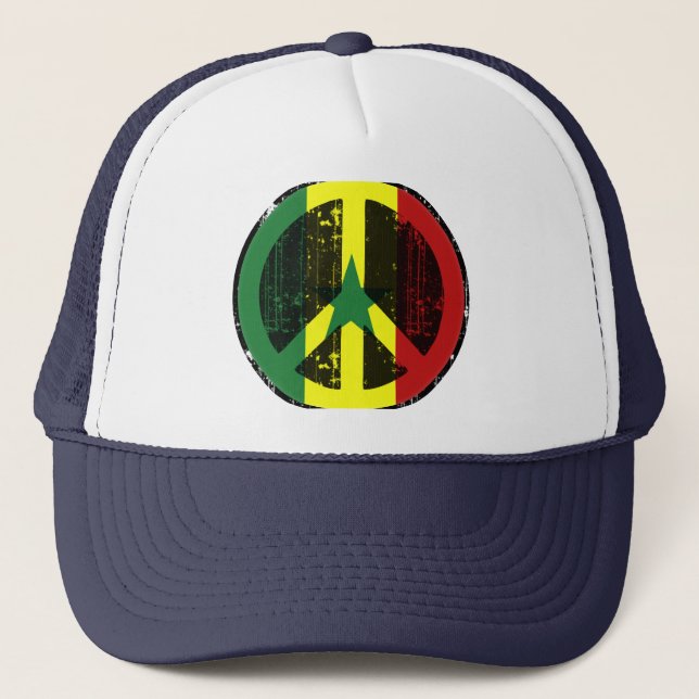 Peace In Senegal Trucker Hat (Front)