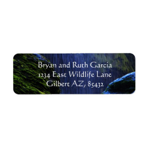 peace in the falls return address label