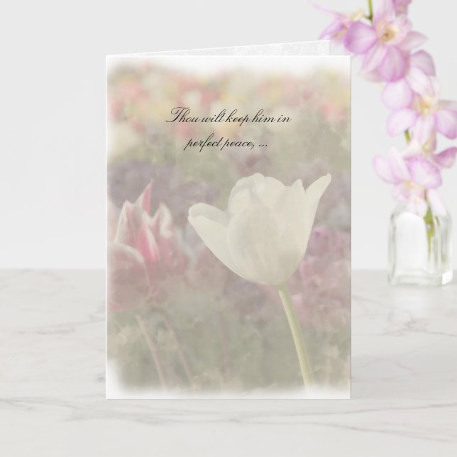 Peace in the Storm  Card (Orchid)