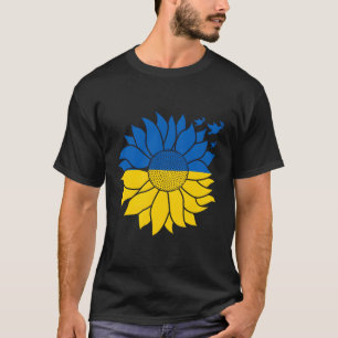 Peace In Ukraine For Ukrainian Flag T-Shirt
