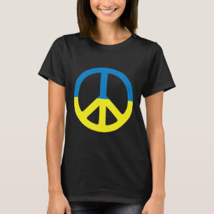 Peace In Ukraine. Stand With Ukraine. Support For T-Shirt
