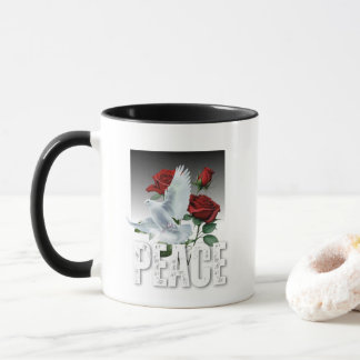 Peace – Inspirational Minimalist Mug | Positive